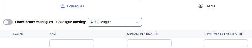 Colleagues-filter-mezők-i31